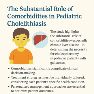 Pediatric cholelithiasis and factors associated with cholecystectomy