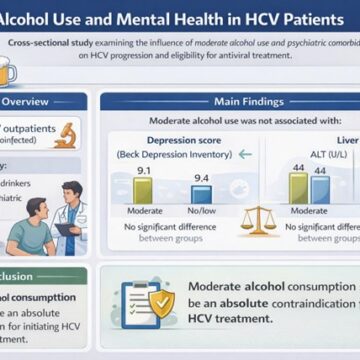 Patterns of alcohol consumption and mental health in HCV-infected patients: implications for antiviral eligibility