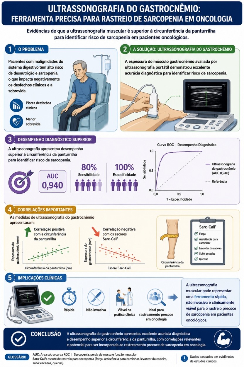 Accuracy of ultrasound for sarcopenia assessment in digestive tract cancer patients