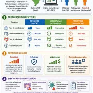 Generative AI towards a comparative analysis of hospitalization rates among patients with ulcerative colitis treated with infliximab, vedolizumab, and tofacitinib in the public healthcare system in Brazil: A nationwide study