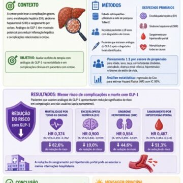 Glp–1 and cirrhosis Glp–1 and cirrhosis: effects on mortality and liver-related complications