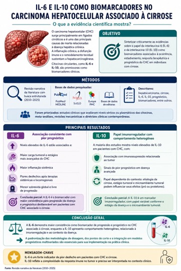 Inflammatory Axis And Prognosis Of Cirrhosis-Associated Hepatocellular Carcinoma The IL-6/IL-10 Inflammatory Axis And Prognosis Of Cirrhosis-Associated Hepatocellular Carcinoma: A Narrative Review