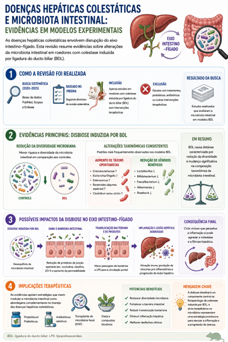 Gut microbiota alterations in rodent models of cholestasis induced by bile duct ligation Gut microbiota alterations in rodent models of cholestasis induced by bile duct ligation: a systematic review