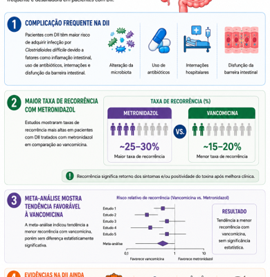 Management of Clostridioides difficile infection in inflammatory bowel disease Management of Clostridioides difficile infection in inflammatory bowel disease: a systematic review and meta-analysis of antibiotic efficacy